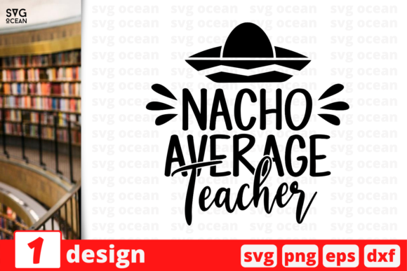 Nacho Average Teacher: Embroidery Design Review