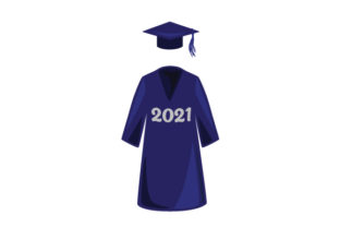 Reviewing the Navy Blue Cap and Gown Embroidery Design