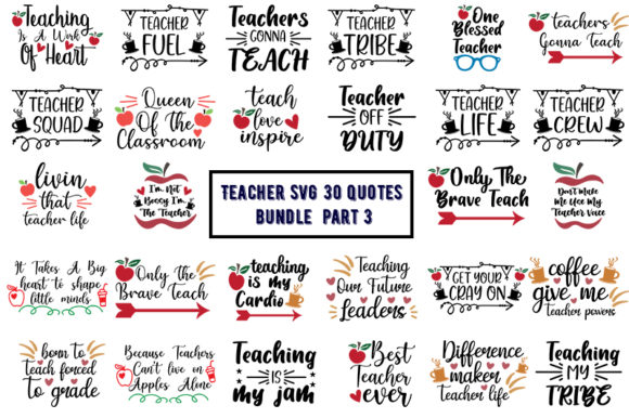 Teacher 30 Quotes Bundle Part 3: A Stitch Test